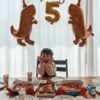 5歳恐竜がテーマのお誕生日パーティー